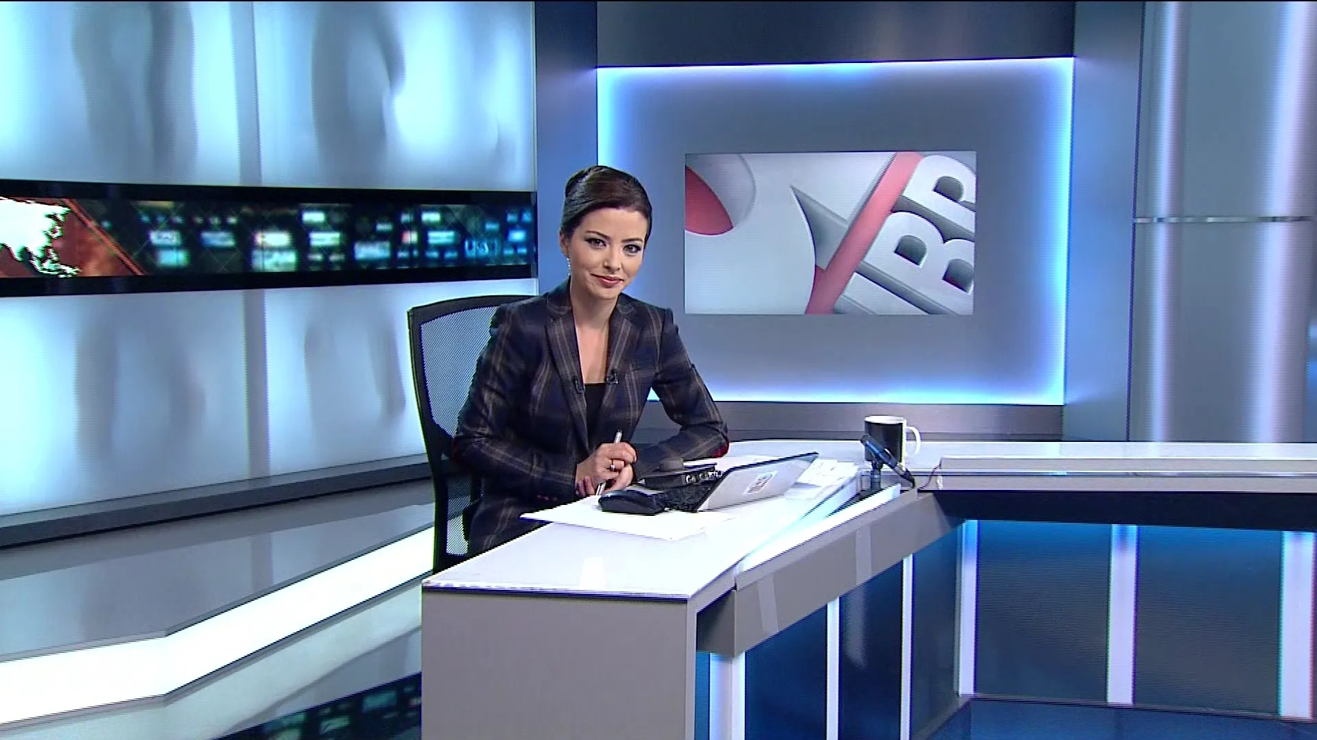 Channel Branding Identity related to News Studio Video Wall design samples V6.
