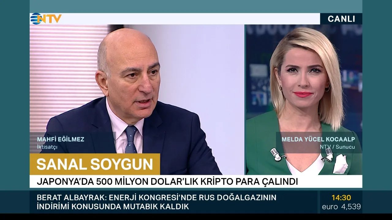 Lower Third Design sample V3 for a News Channel’s Economy Broadcast in the scope of TV Branding Design.